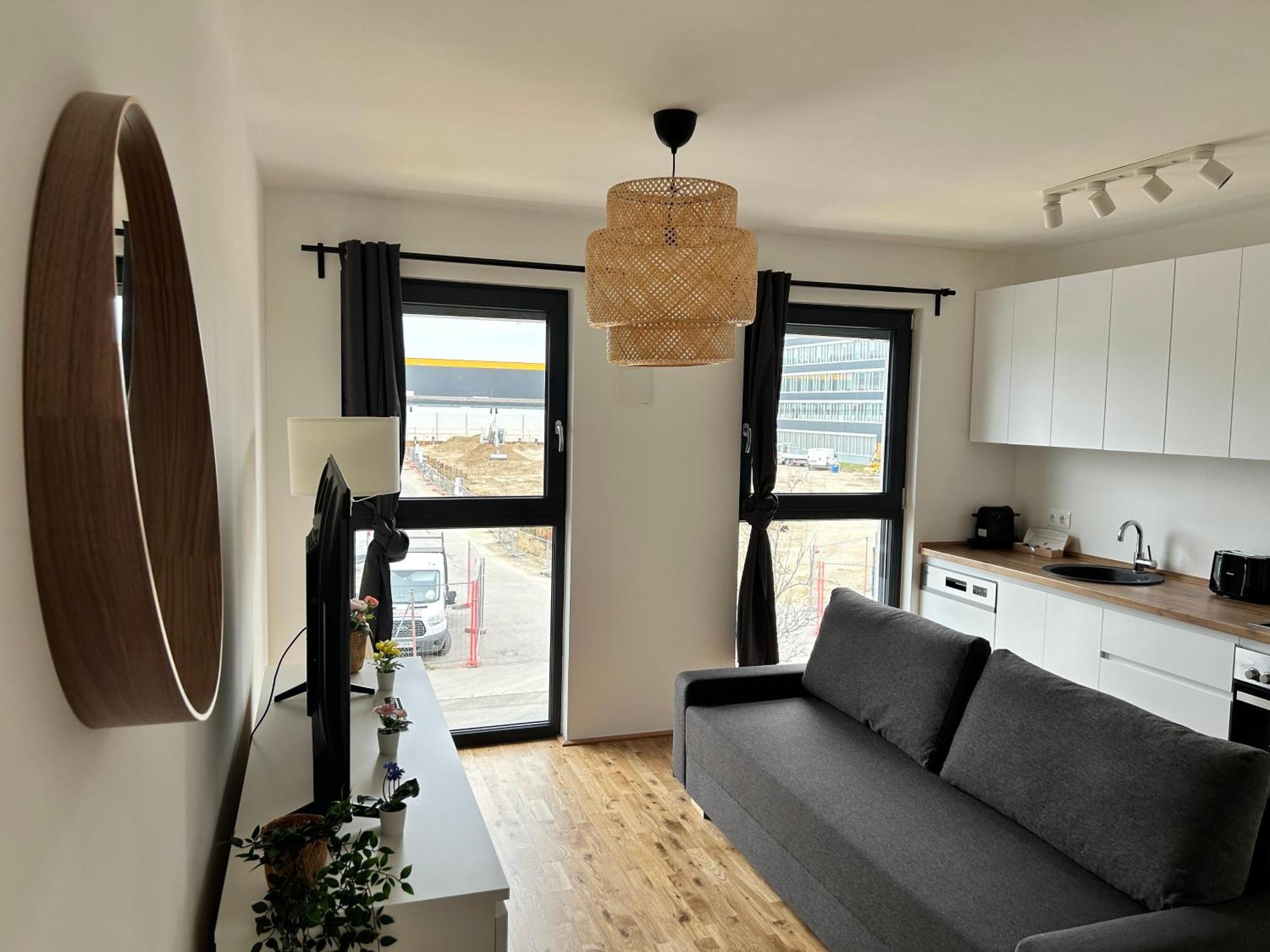 Modern Apartment With Balcony & Free Parking - Nearby Metro Viena Exterior foto